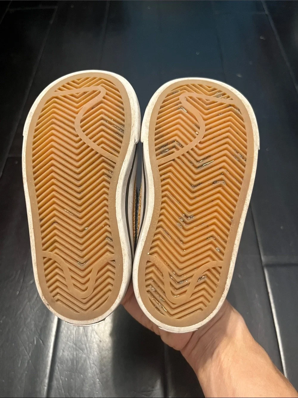 Super cute baby boy Nike shoes